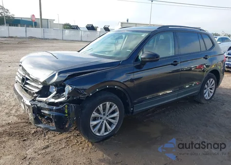 2019 Volkswagen Tiguan 2.0T S from USA, damaged, VIN 3VV1B7AX0KM048540
